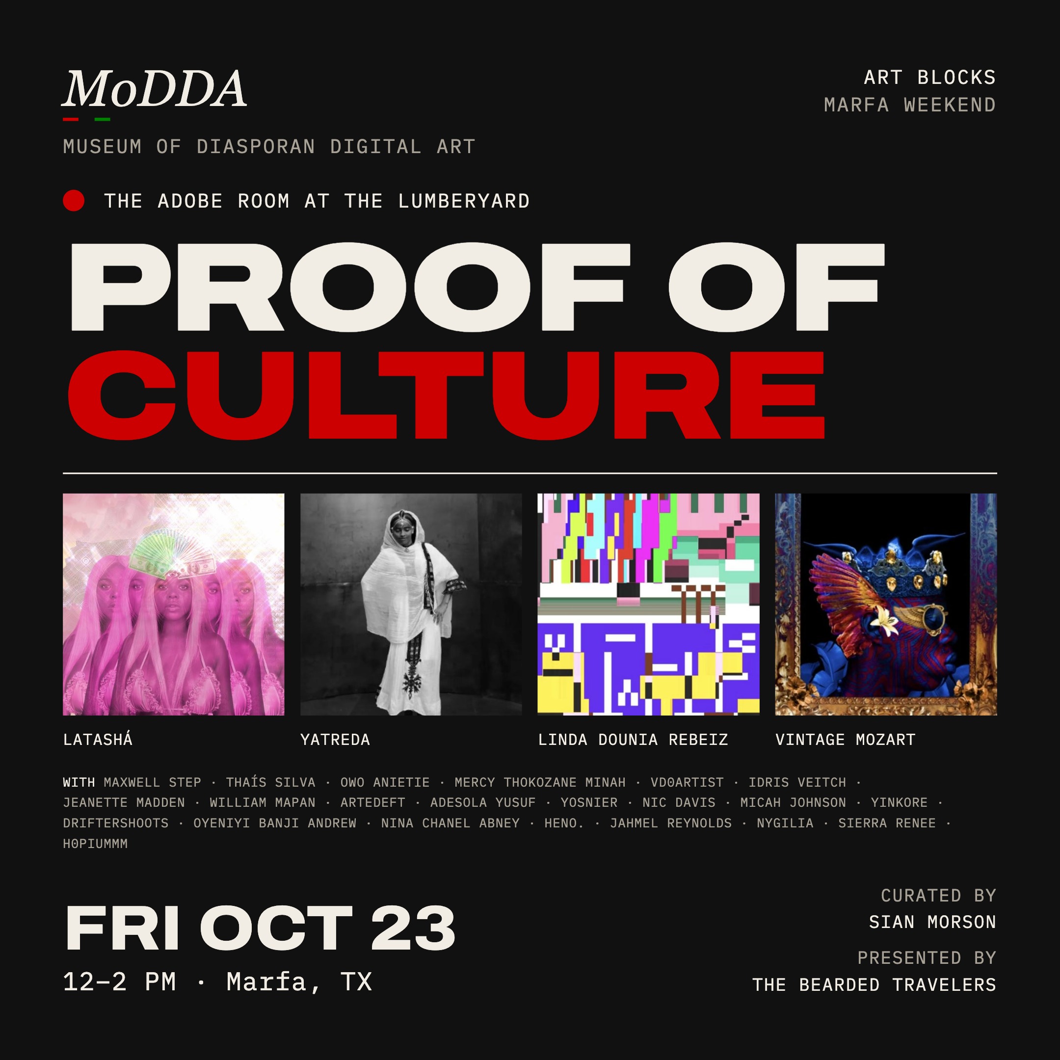 Proof of Culture by MoDDA